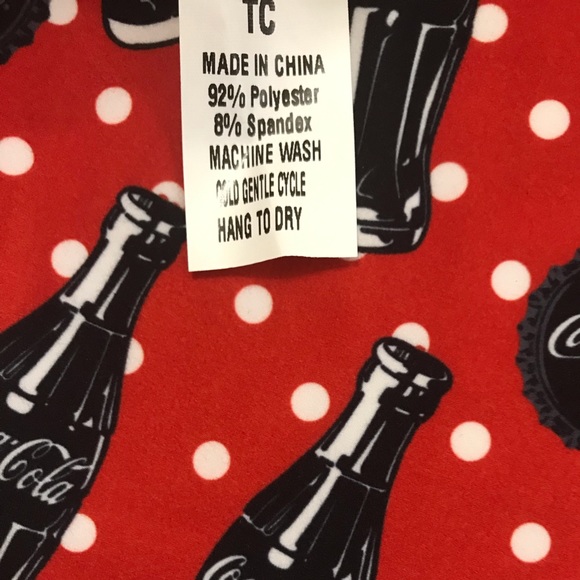 Vintage coke bottle leggings - size OS or TC or TC2 - Picture 7 of 8